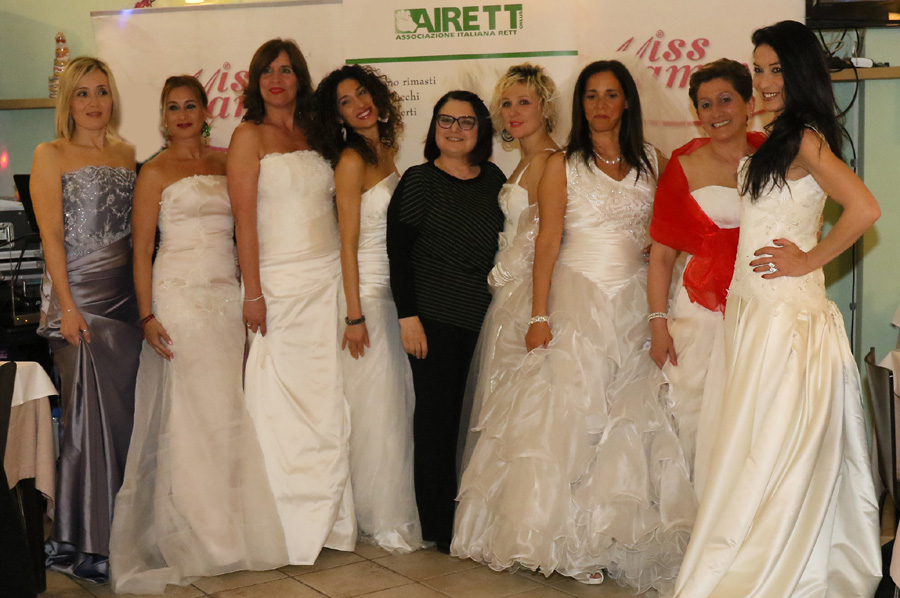 Miss Mamma Italiana al Gran Galà di Cervia con gli abiti da sposa dell'Atelier Califa