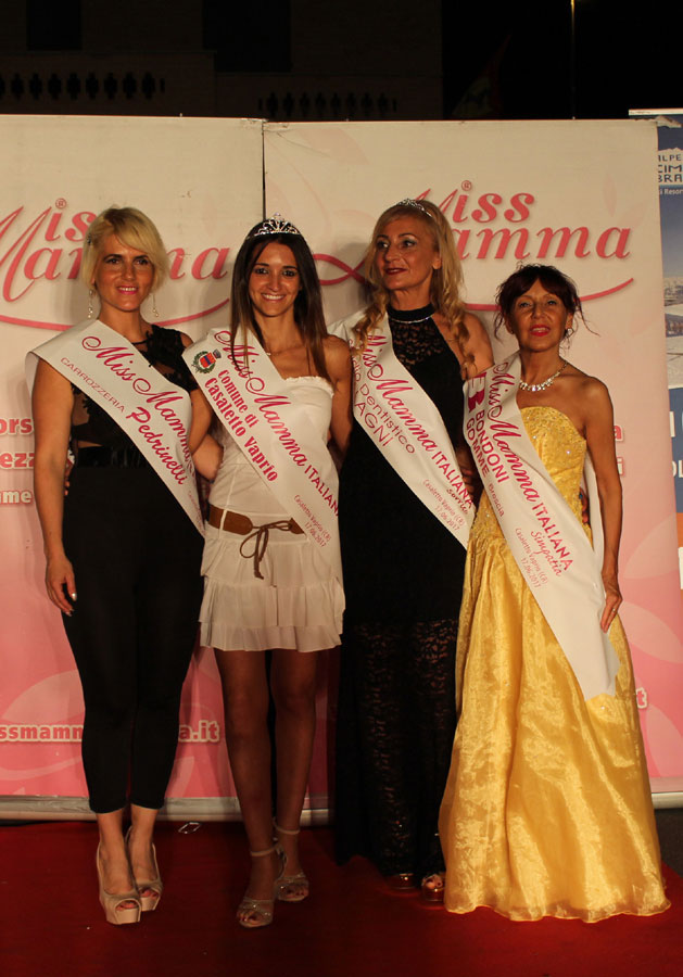 Vincitrici selezione Miss Mamma Italiana 2017 a Casaletto Vaprio