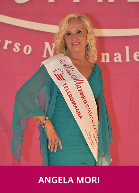 Angela Mori Miss Mamma Italiana Gold Radiosa 2017