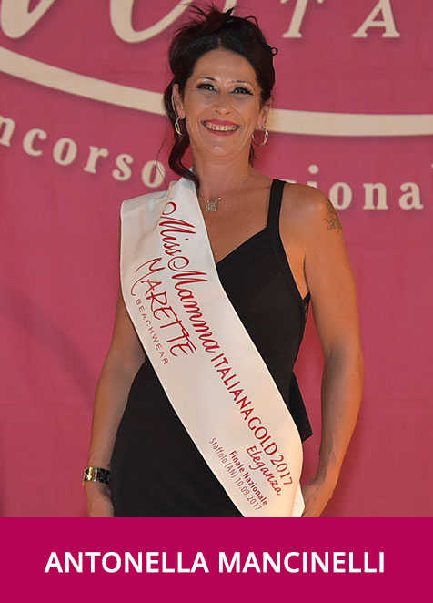 Antonella Mancinelli Miss Mamma Italiana GOLD Eleganza 2017