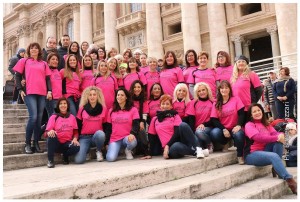 La Nazionale di Miss Mamma Italiana in Piazza San Pietro in udienza da Papa Francesco