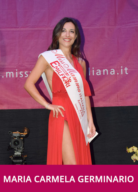 Maria Carmela Germinario Miss Mamma Italiana Romantica 2018