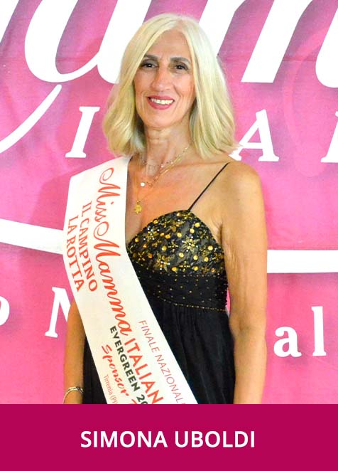 Simona Uboldi Miss Mamma Italiana EVERGREEN SPONSOR TOP