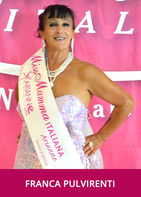 Franca Pulvirenti Miss Mamma Italiana EVERGREEN ARIANNE