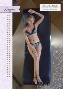 Calendario 2017 Miss Mamma Italiana Gold - Giugno