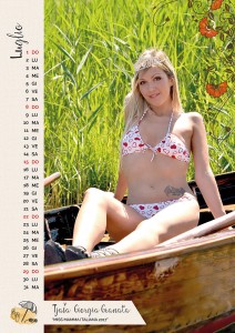 Calendario 2018 Miss Mamma Italiana - Luglio