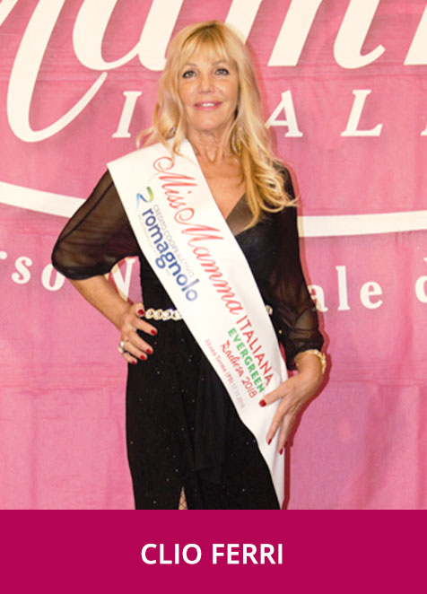 Clio Ferri - Miss Mamma Italiana Evergreen Radiosa 2018