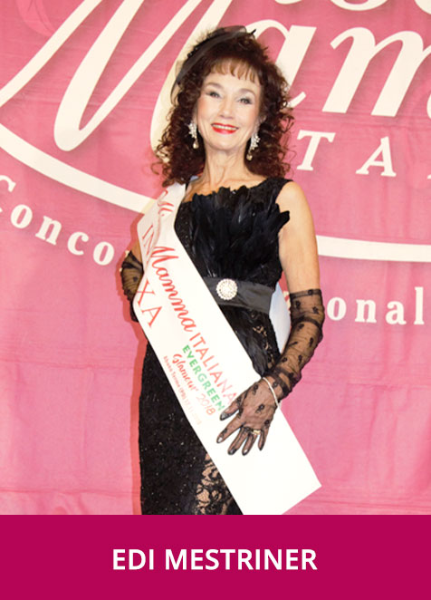 Edi Mestriner - Miss Mamma Italiana Evergreen Glamour 2018