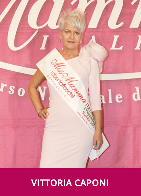 Vittoria Caponi - Miss Mamma Italiana Evergreen Fashion 2018