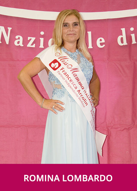 Romina Lombardo Miss Mamma Italiana GOLD Romantica