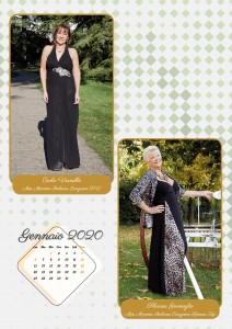 Calendario 2019 Miss Mamma Italiana Evergreen - Gennaio 2020