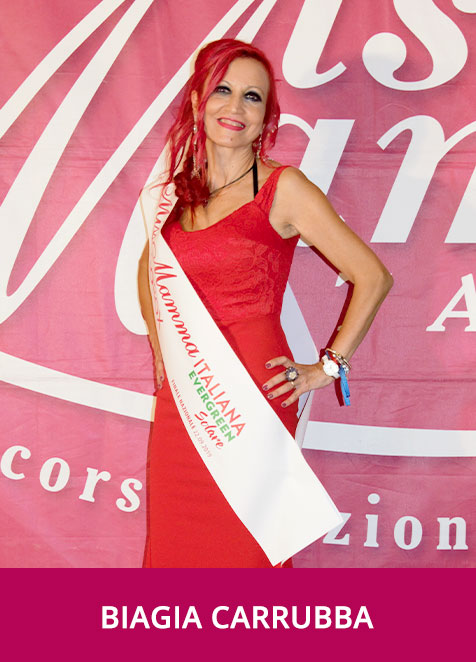 Biagia Carrubba Miss Mamma Italiana Evergreen Solare