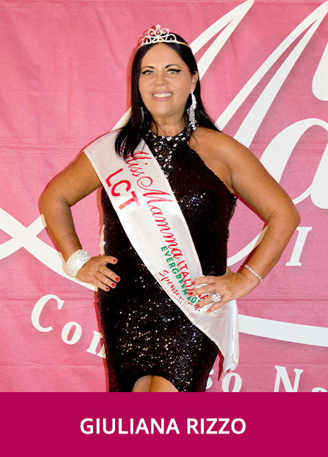 Giuliana Rizzo Miss Mamma Italiana Evergreen Sponsor Top
