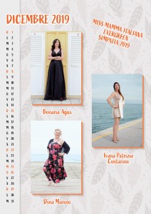 Calendario 2020 Miss Mamma Italiana Evergreen - 00 Dicembre 2019