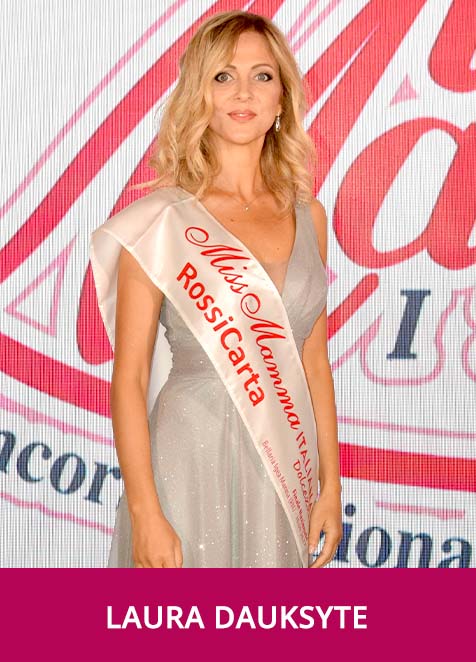 Miss Mamma Italiana Dolcezza 2022 Laura Dauksyte