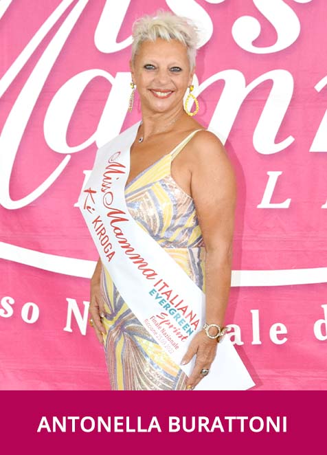 Miss Mamma Italiana Evergreen Sprint 2022 Antonella Burattoni