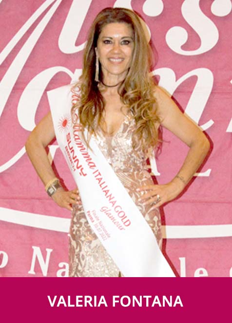 Miss Mamma Italiana Gold Glamour 2022 Valeria Fontana