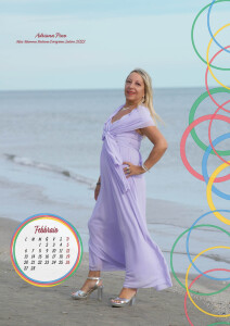 Calendario Miss Mamma Italiana Evergreen 2023 - Febbraio