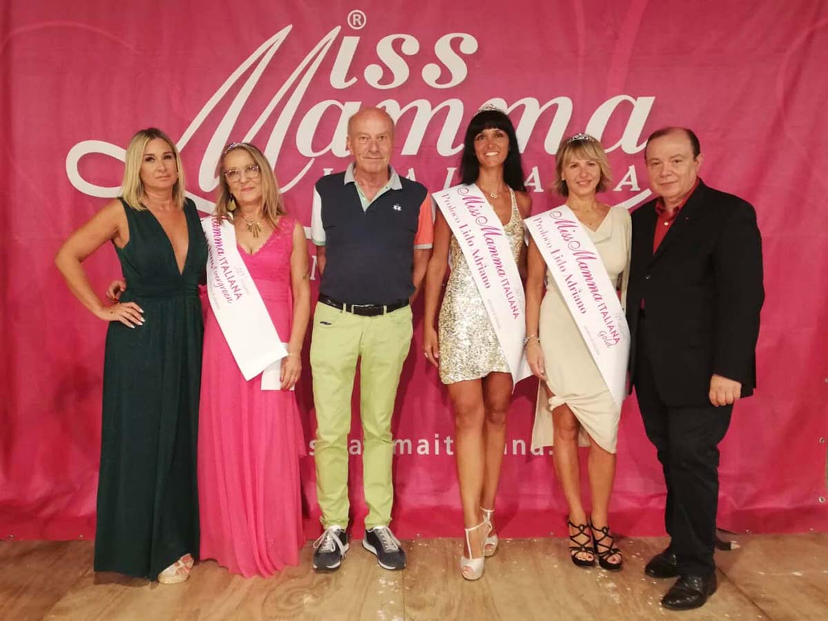 Vincitrici selezione Miss Mamma Italiana 2023 a Lido Adriano - Ravenna