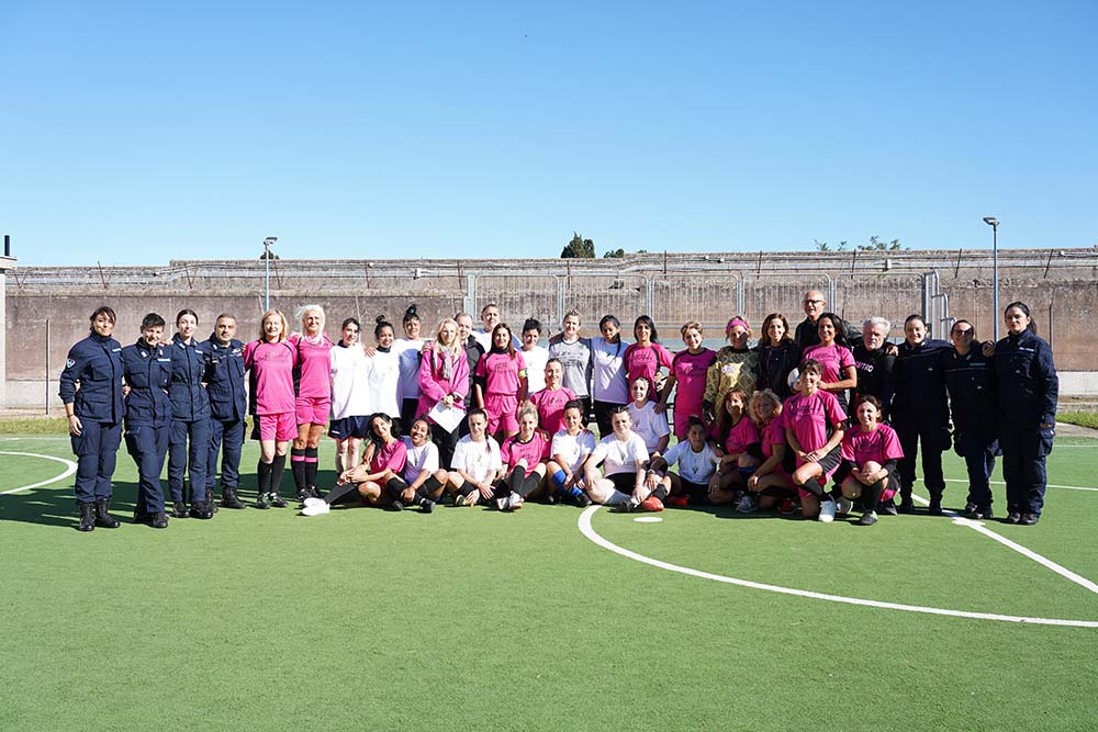 Partita del Sorriso Nazionale MMI e Team Rebibbia