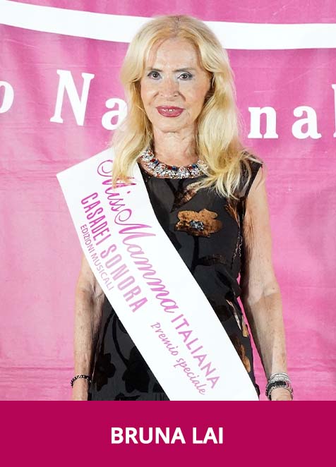 Bruna Lai Miss Mamma Italiana Evergreen 2026 Casadei Sonora