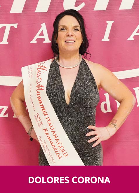 Dolores Corona Miss Mamma Italiana Gold 2026 Romantica