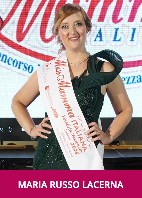 Maria Russo Lacerna Miss Mamma Italiana 2026 Dolcezza